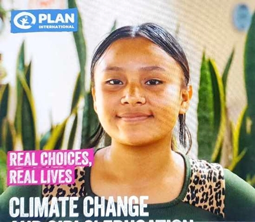 Empowering girls to participate in climate decisions