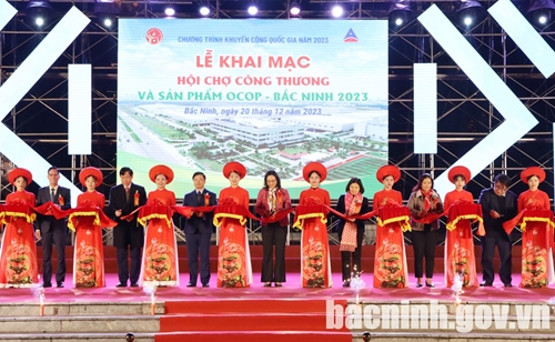 Industry and Trade Fair  OCOP products - Bac Ninh 2023 opens