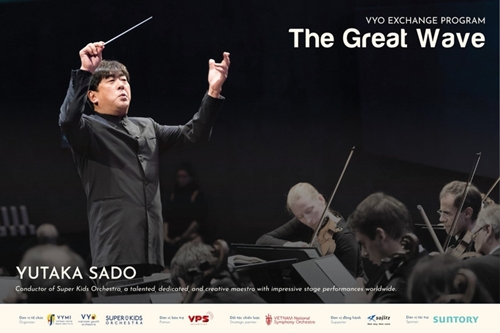 Concert in Hanoi under baton of world-renowned Japanese conductor