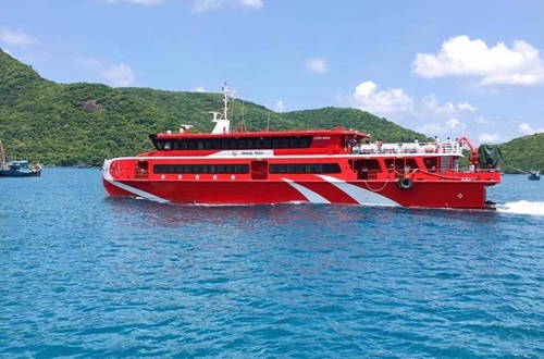 HCMC – Con Dao high-speed ferry to be launched in February