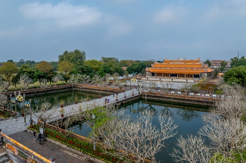 Two works being restored inside Hue Imperial Citadel to open to visitors during lunar New Year