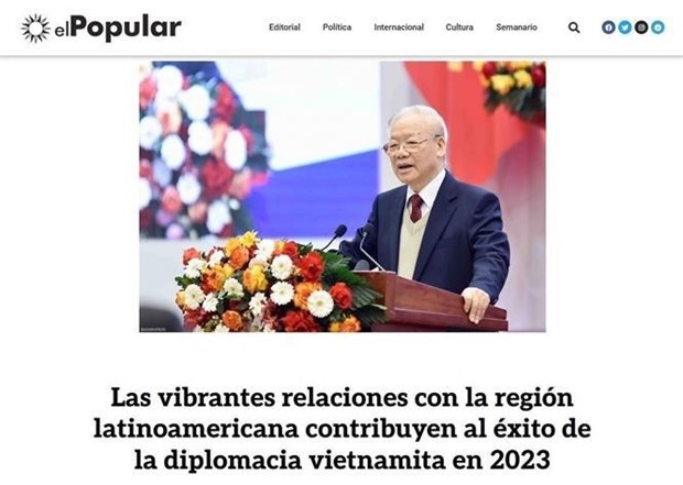 Uruguayan newspaper hails Vietnam’s “bamboo diplomacy”