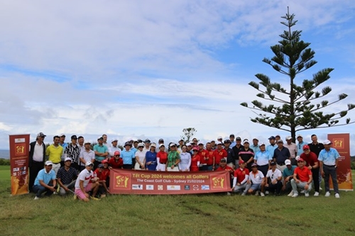Golf tournament in Australia raises funds for disadvantaged children