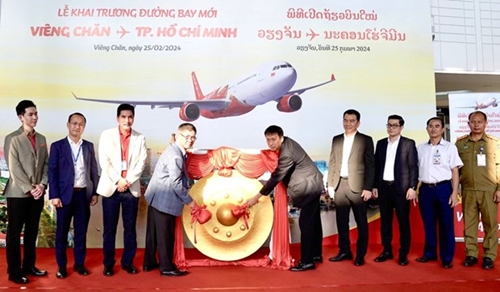 Vietjet launches direct flights from HCMC to Vientiane