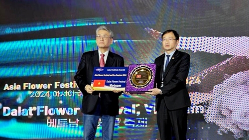 Da Lat recognized as Festival City of Asia at IFEA