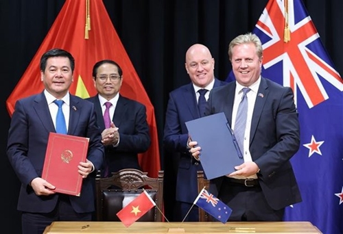 New Zealand, Vietnamese PMs issue joint press release