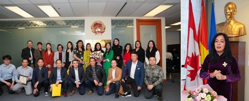 Overseas Vietnamese in Vancouver, Canada gather in early spring 2024