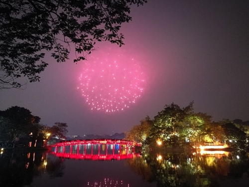 Fireworks to be display in Hanoi on Capital Liberation Day