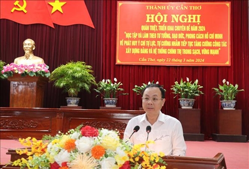 Can Tho sees strong change in studying and following Uncle Ho