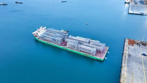 Doosan Vina exports 9 modules weighing 1,900 tons to the US