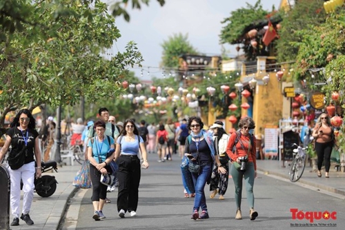 International visitors to Quang Nam increase sharply