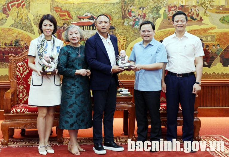 Bac Ninh creates favourable conditions for SonKim Land Company to invest in province