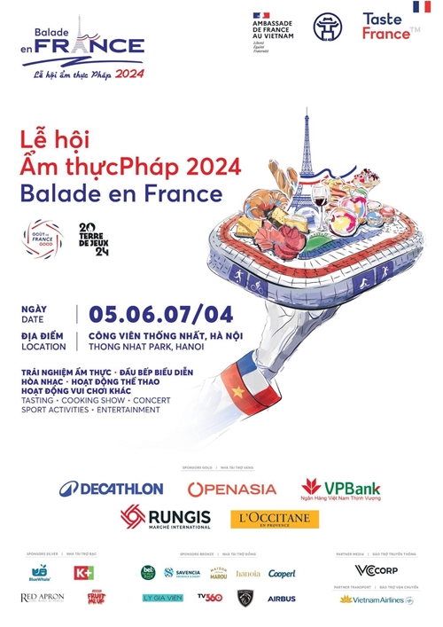French food festival 2024 in Hanoi