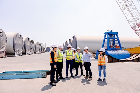 Made-in-Vietnam wind turbine towers bound for RoK