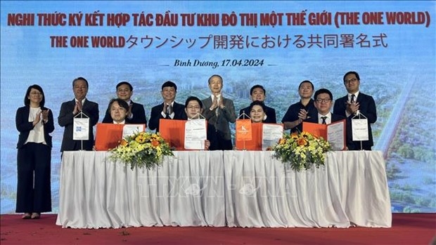Four Japanese investors participate into big real estate project in Binh Duong