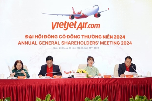 Vietjet aims for 27 million passengers, 25 dividend payout in 2024