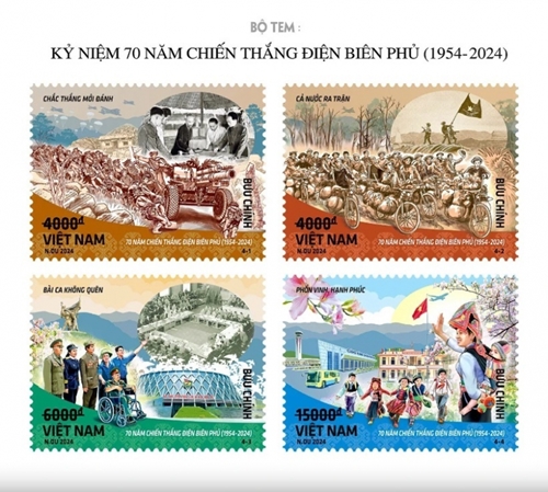 Stamp set to be issued to mark Dien Bien Phu victory’s celebration