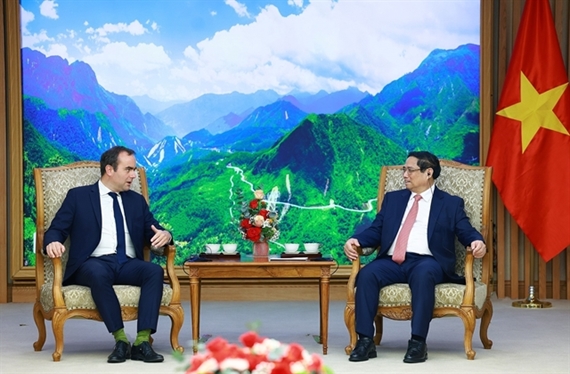 Prime Minister receives visiting French Minister of Armed Forces