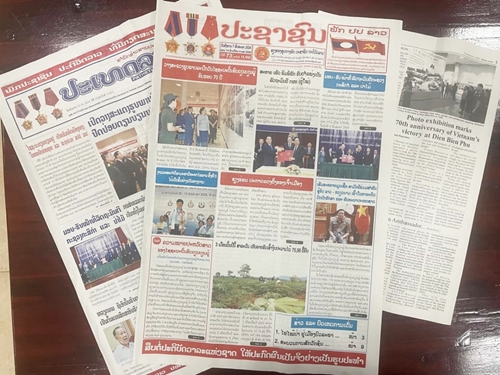 Lao media report boldly on 70th anniversary of Dien Bien Phu victory
