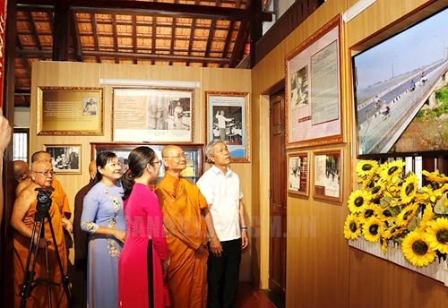 Ho Chi Minh cultural space inaugurated at Buu Long Pagoda