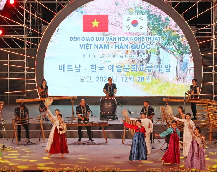 Korean music festival during the 2024 Dalat Flower Festival