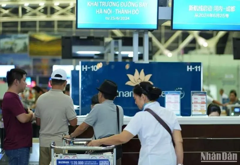 Vietnam Airlines Reopens Hanoi-chengdu Air Route