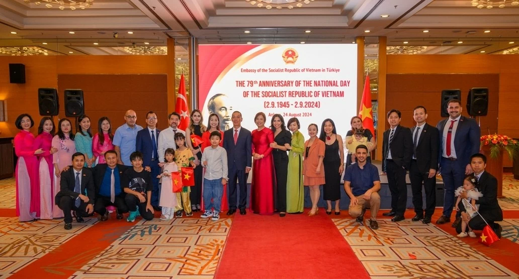 Vietnamese Embassy in Turkey celebrates 79th National Day