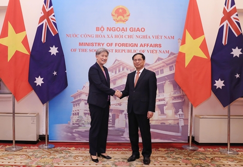 Vietnam-Australie Entretien entre les ministres des Affaires étrangères