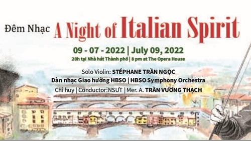 Bientôt la soirée de musique classique A night of Italian Spirit à Ho Chi Minh-Ville