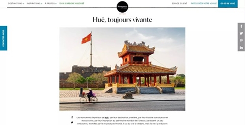 Un journaliste français vante les beautés de l ancienne capitale Huê