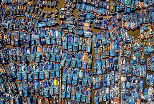 Une photo de bateaux de pêche à Quang Ngai remporte un prix international