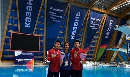 Les nageurs vietnamiens remportent trois médailles aux Jeux d amitié en Russie