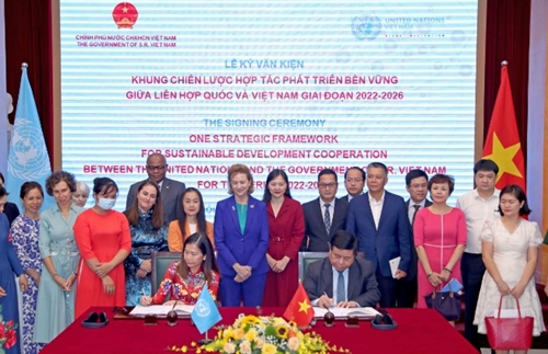 Vietnam-ONU signature d’un document-cadre stratégique de coopération pour le développement durable