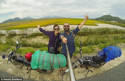 Couple australien voyageant à travers le monde  le Vietnam est notre pays préféré