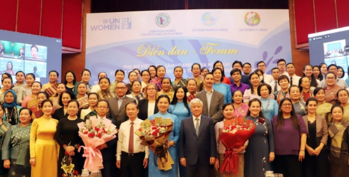 Vietnam - Laos - Cambodge coopération entre les femmes pour un développement vert et durable