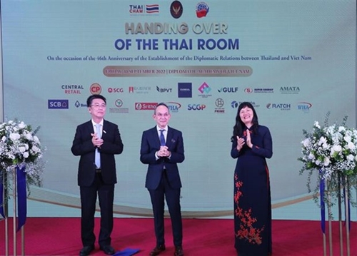 Création d une salle thaïlandaise à l Académie diplomatique du Vietnam