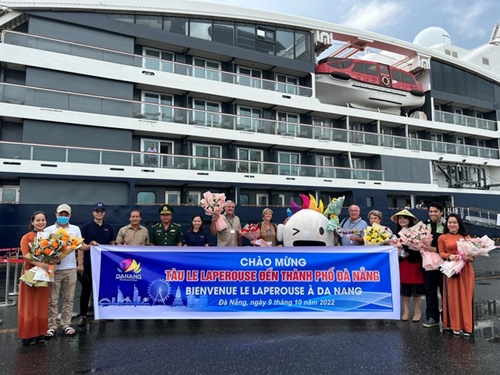 Da Nang accueille la première croisière internationale après deux ans