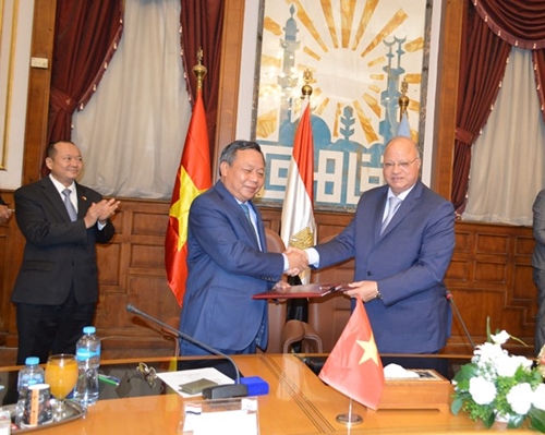 Renforcement de la coopération intégrale entre Hanoï et le Caire