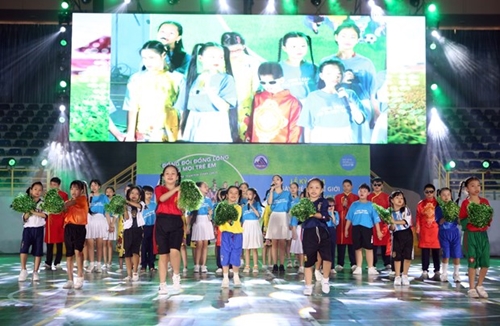 L UNICEF promeut le pouvoir du sport pour le développement des enfants vietnamiens