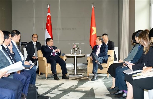 Le Vietnam et Singapour réunis sur la connectivité économique
