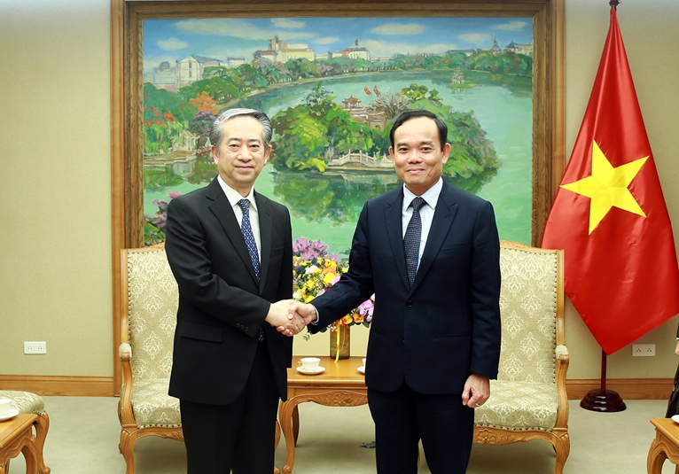 Le vice-Premier ministre Tran Luu Quang reçoit l’ambassadeur de Chine au Vietnam