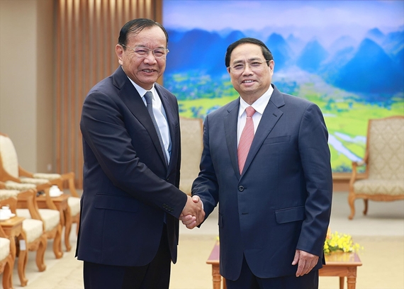 Le Premier ministre salue les relations Vietnam-Cambodge