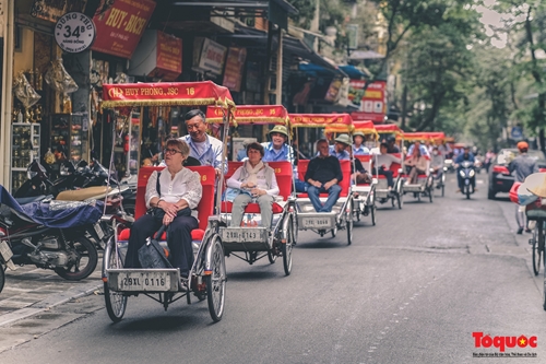 Le cyclo - beauté dans la culture touristique de Hanoi
