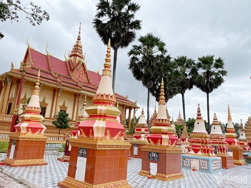 La beauté d une pagode khmère de plus de 130 ans à Bac Lieu