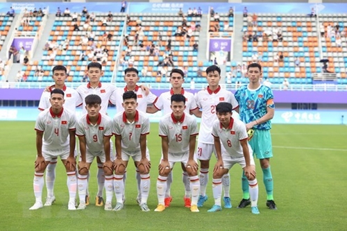 ASIAD 2023 l équipe olympique de football du Vietnam fait un bon début