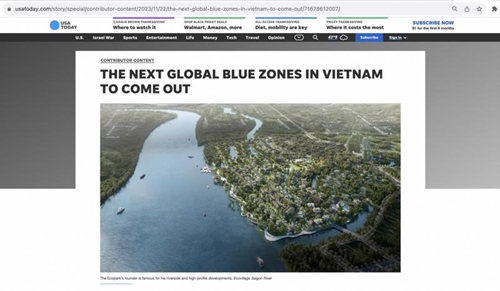 USA Today souligne les prochaines zones bleues mondiales au Vietnam