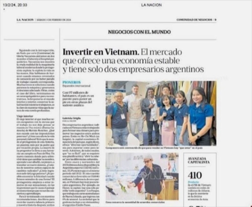 Le journal argentin La Nación souligne l opportunité d investir au Vietnam