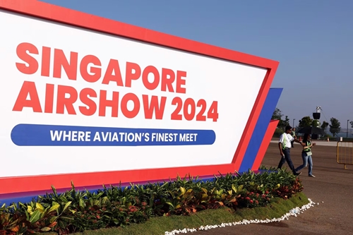 Ouverture du salon aéronautique de Singapour 2024