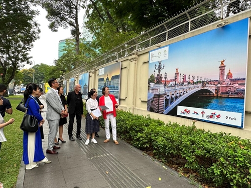 Exposition en l’honneur des Jeux Olympiques de Paris à Hô Chi Minh-Ville