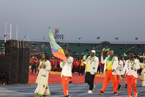 L exposition de la culture africaine caractérise les 13e Jeux africains